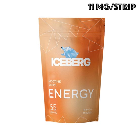 ICEBERG ENERGY NICOTINE STRIPS