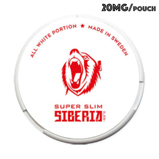SIBERIA -80 ALL WHITE SUPER SLIM STRONG