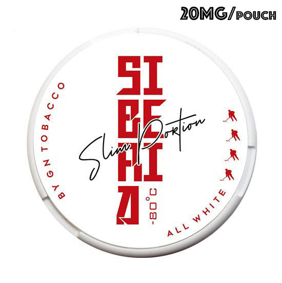 SIBERIA ALL WHITE SLIM PORTION