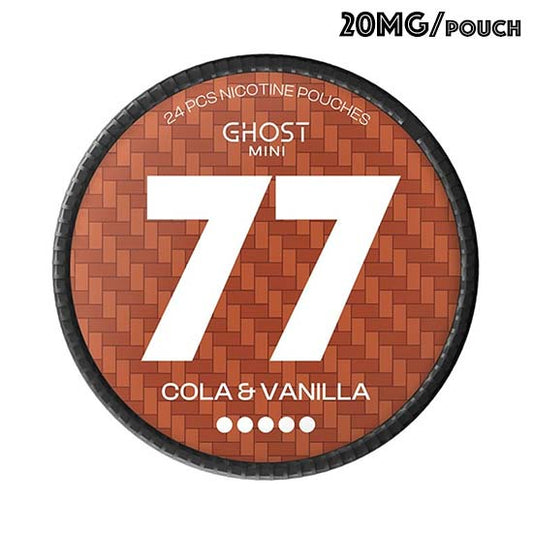 77 GHOST COLA VANILLA MINI EXTRA STRONG