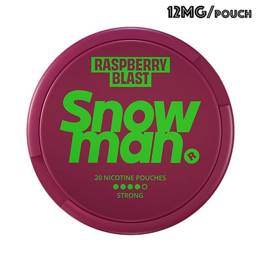 SNOWMAN RASPBERRY BLAST STRONG