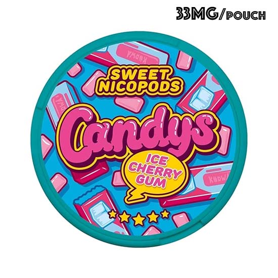 CANDYS ICE CHERRY GUM